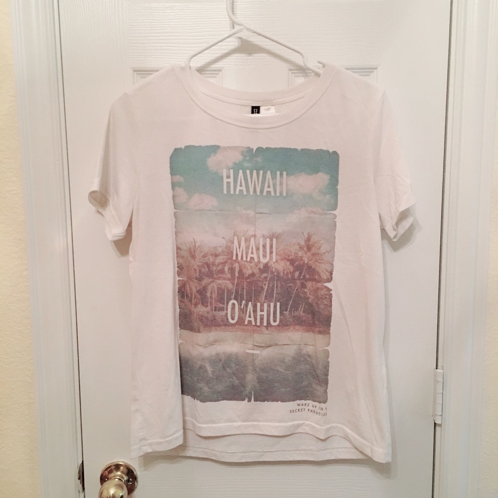 White Graphic T-Shirt